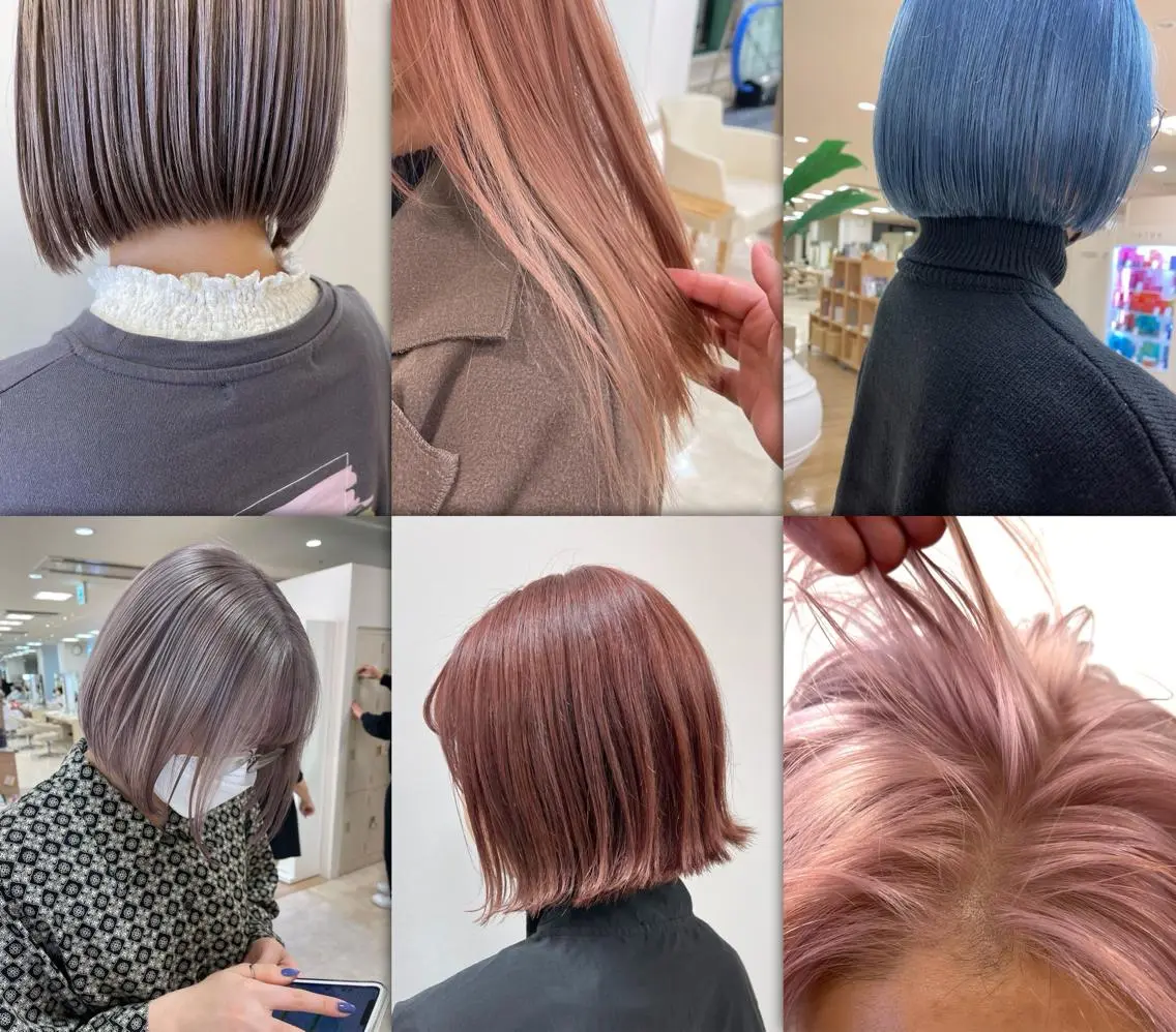 ミディアム カラー 髪質改善・縮毛矯正 年間1500名担当♪のヘアスタイル