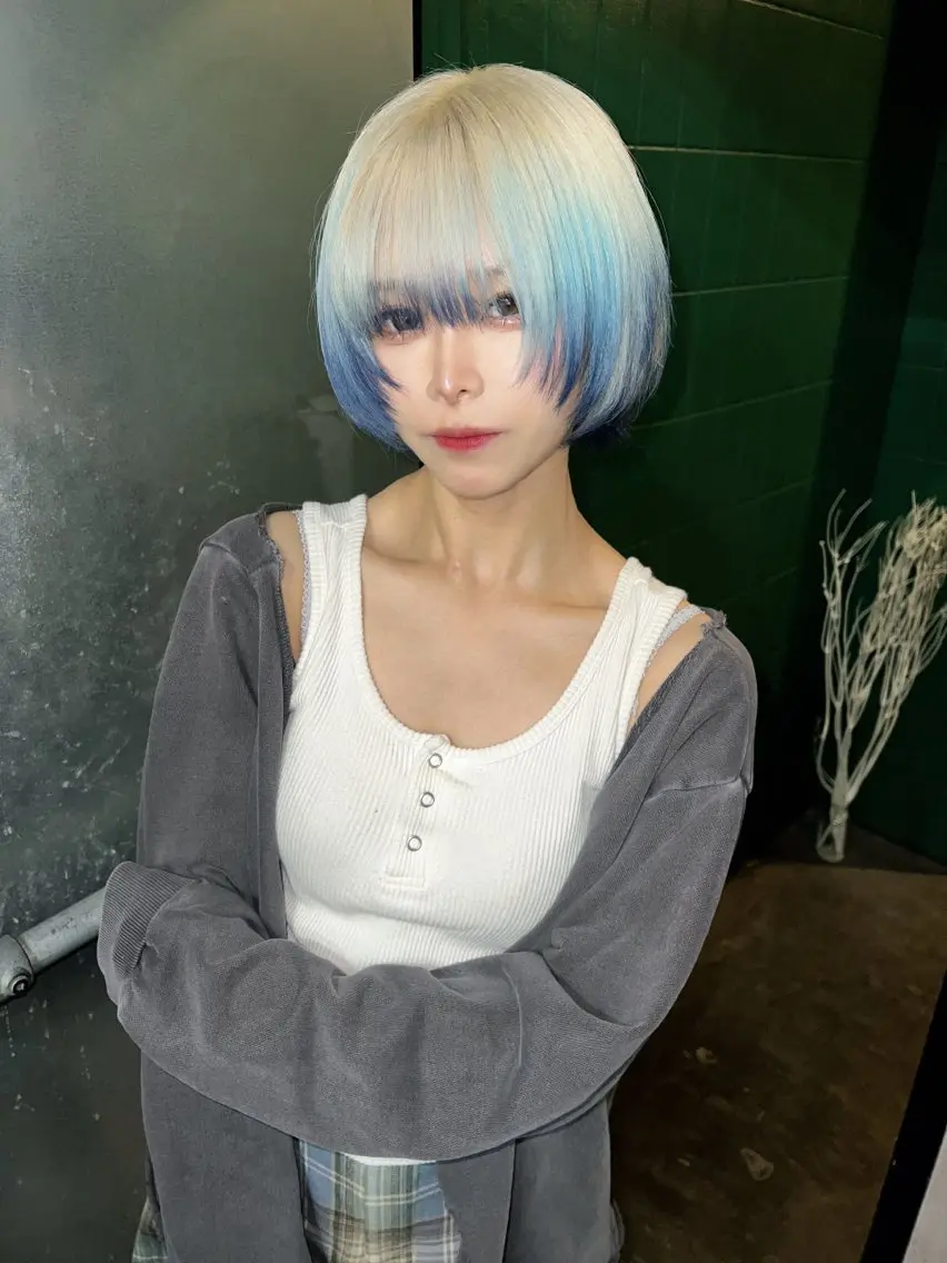 ショート 【ロングウルフカット 姫カット】伊藤裕哉のヘアスタイル