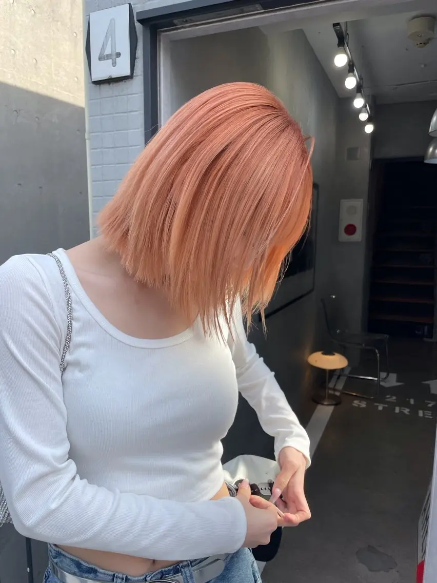 ショート ヘアカラー XENA 渋谷店のヘアスタイル