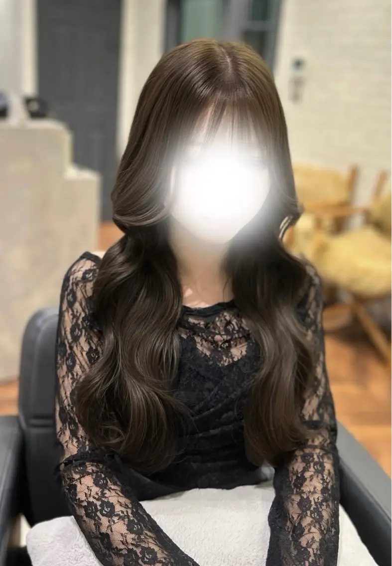 ロング レイヤーカット カット ヘアカラー CHIHIRO🌠 艶髪/レイヤーのヘアスタイル