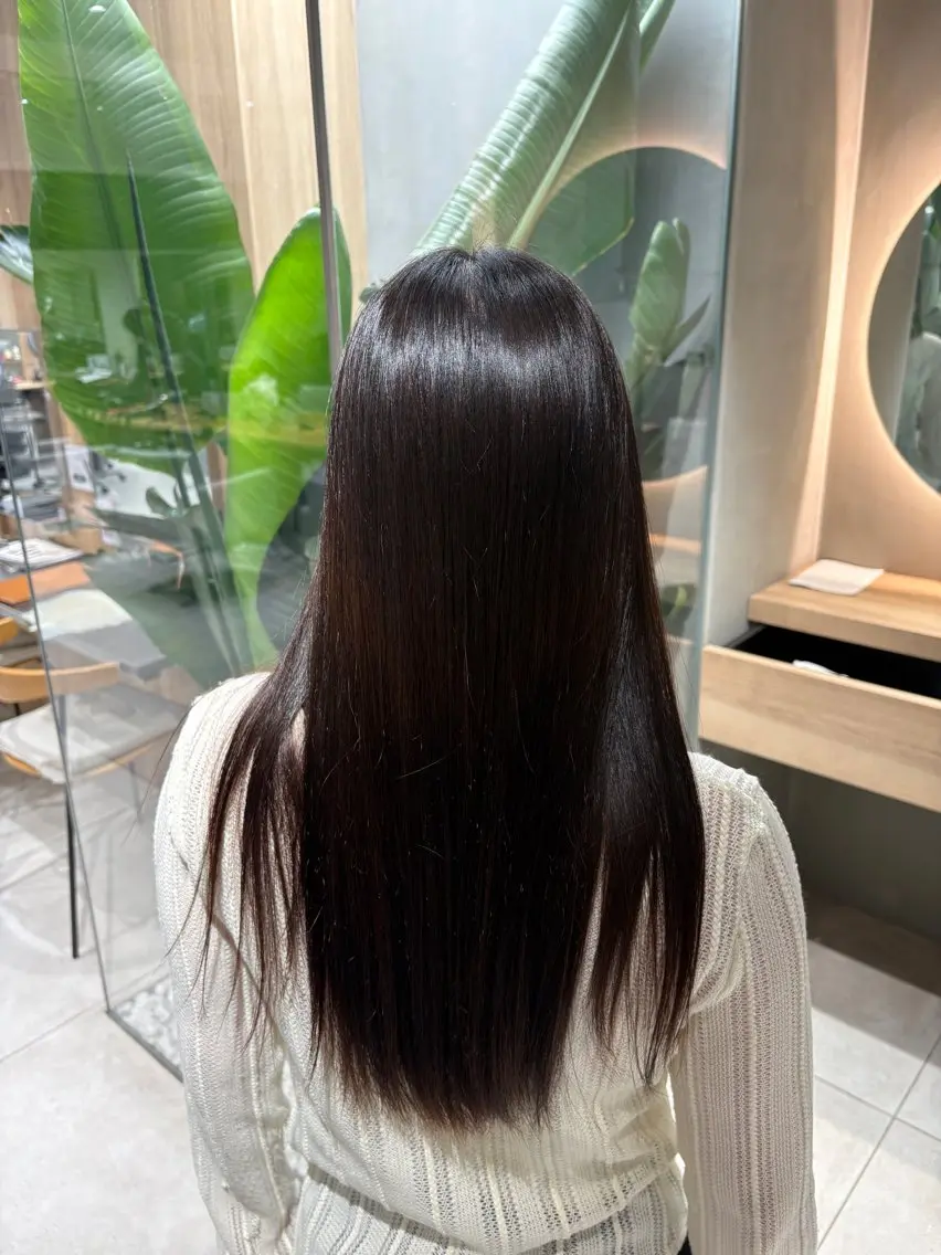 ロング トリートメント トリートメント 原宿/透明感カラー 🫧ルイのヘアスタイル