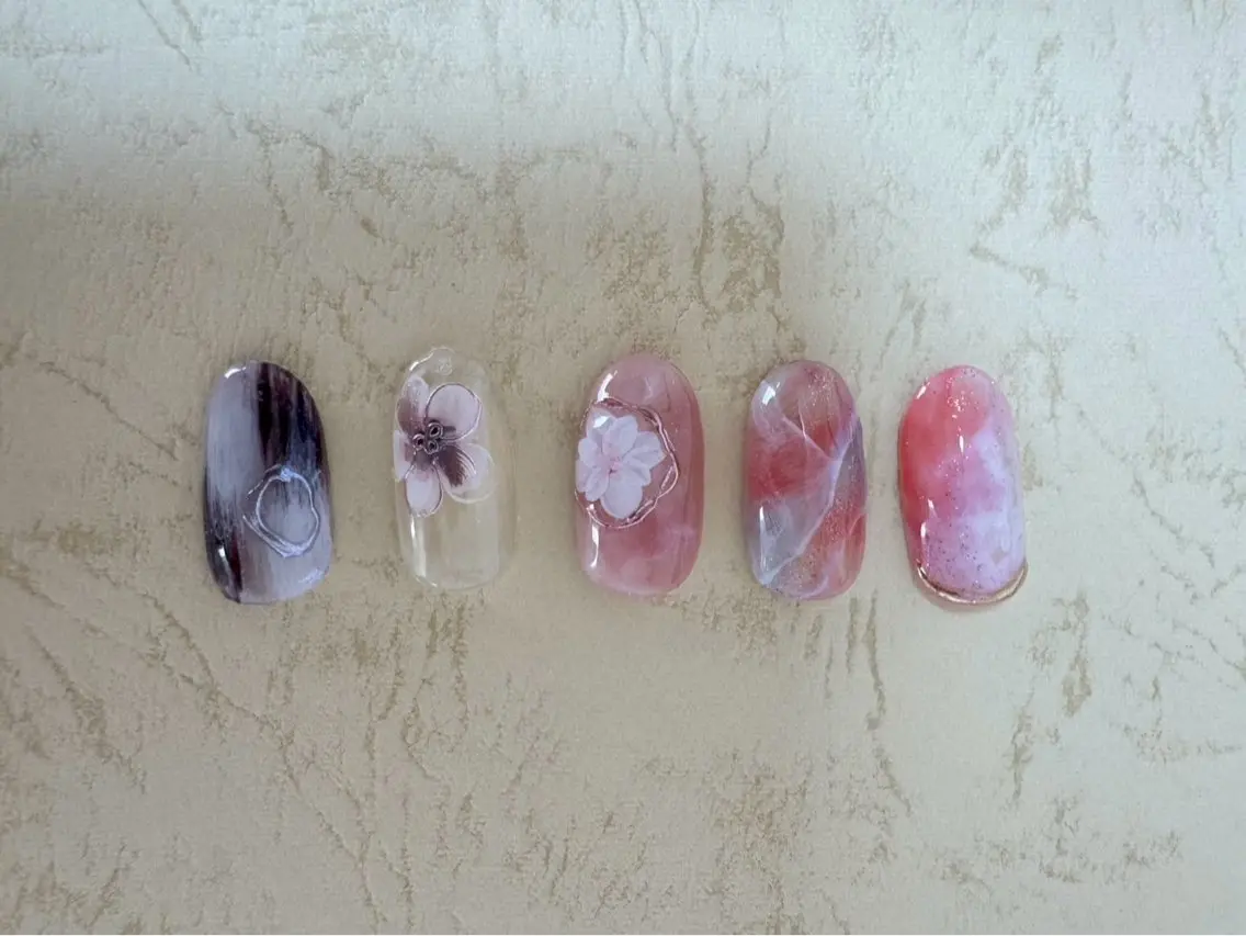 ネイル H2 nail schoolのネイルデザイン