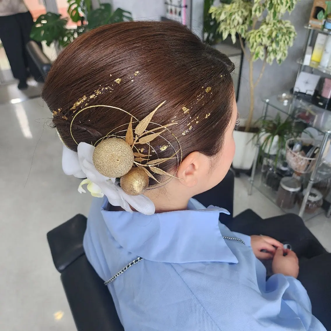 ヘアアレンジ 成人式 卒業式のヘアスタイル ESTELA... OHARA のヘアスタイル