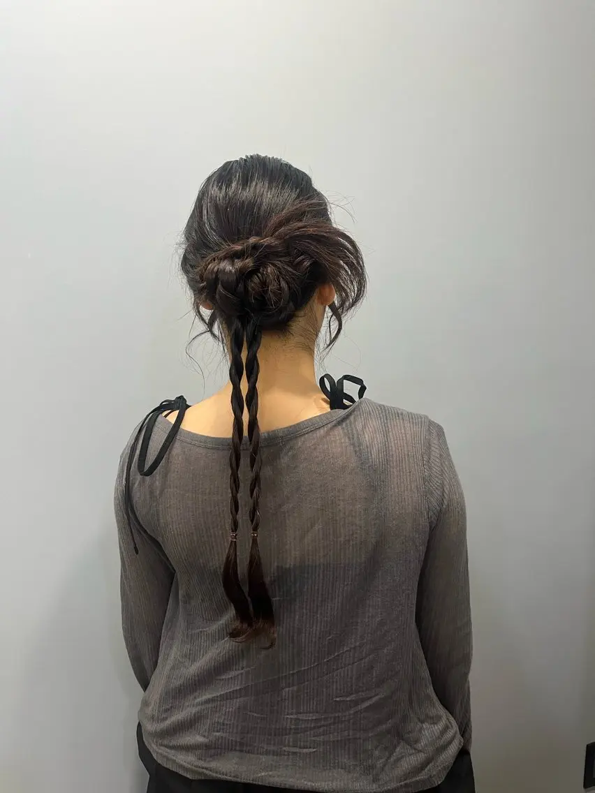 ロング ヘアアレンジ ヘアセット みゆう 🎀のその他イメージ