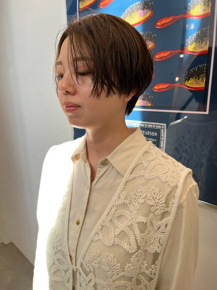 ショート 似合わせカット ミヤギ リュウキのヘアスタイル