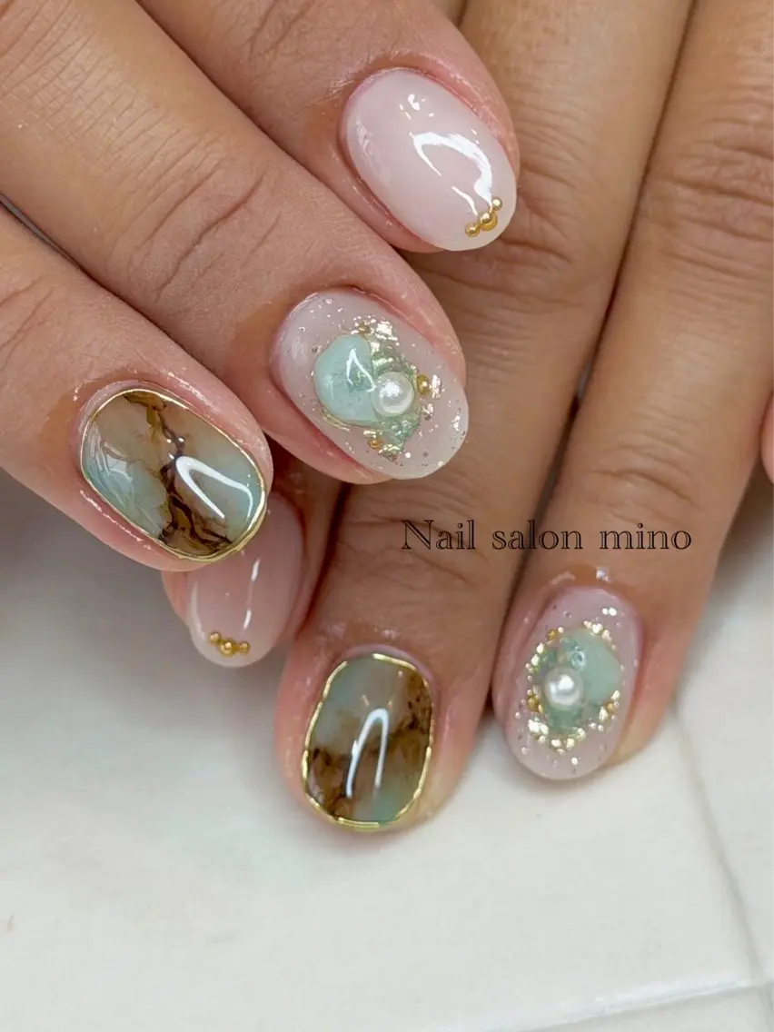 ネイル ハンドネイル 三野　nail salon minoのネイルデザイン