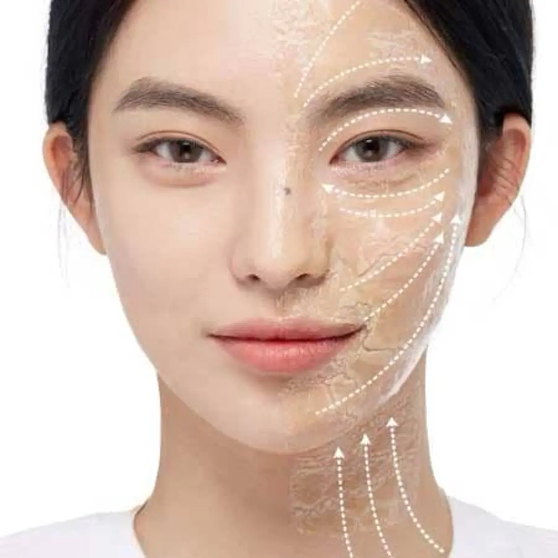 記憶形状パックでリフトアップコース⤴️の写真