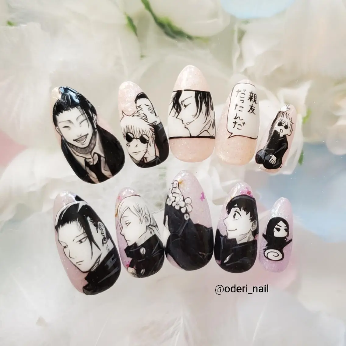 ネイル アートネイル ジェルネイル ネイルチップ おで@ oderi_nailのネイルデザイン