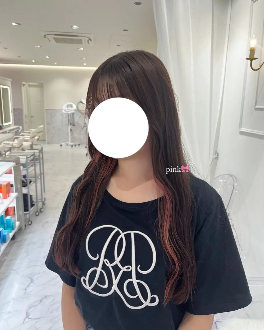ロング カラー ピンクカラー ParveMix / 山本 玲南🫧🪽のヘアスタイル