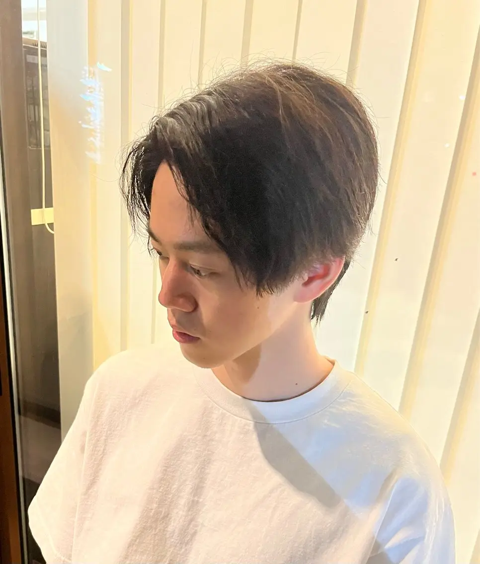ショート メンズ カット 菅野 誠のヘアスタイル