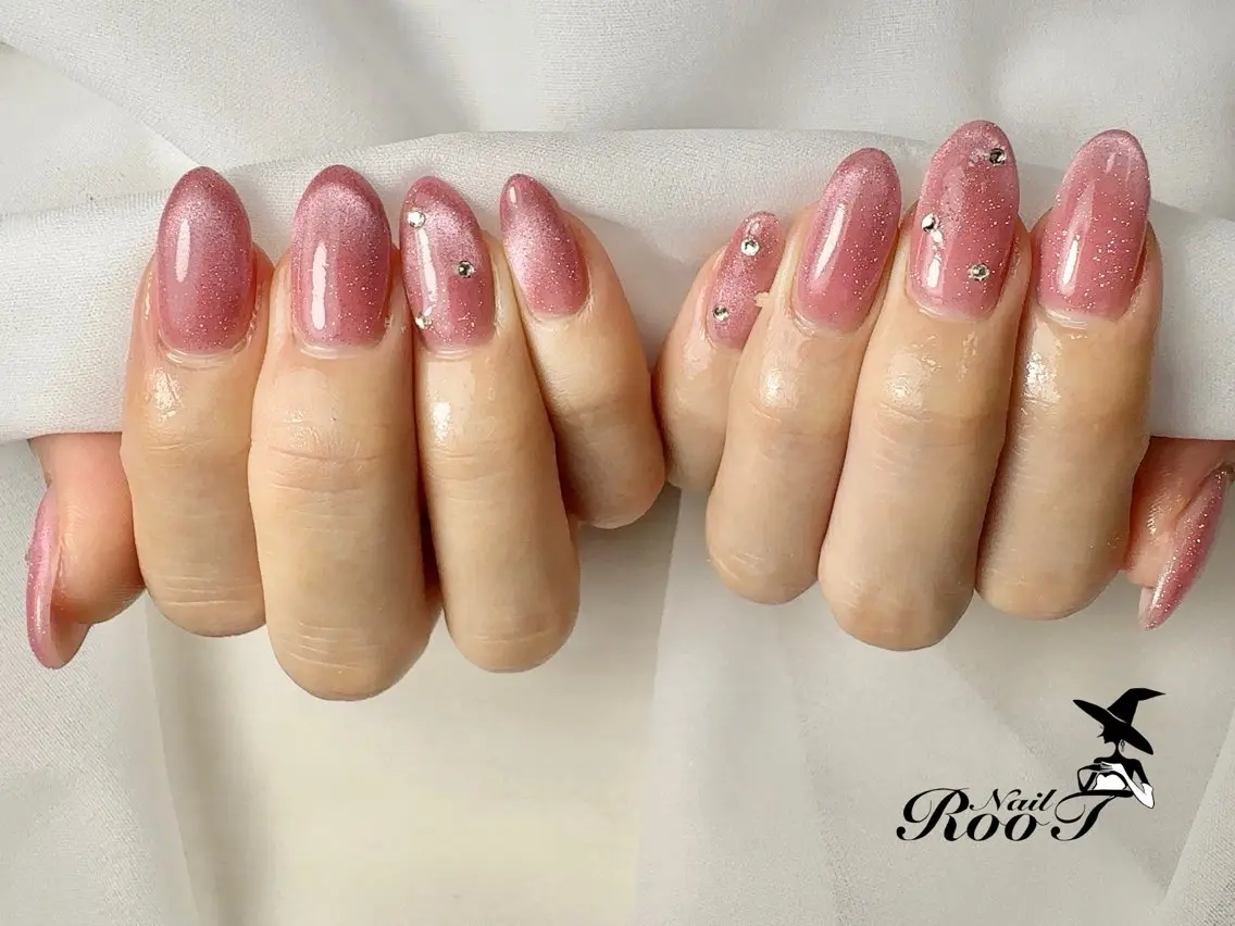 ネイル フラッシュネイル マグネットネイル ハンドネイル RooT Nailのネイルデザイン