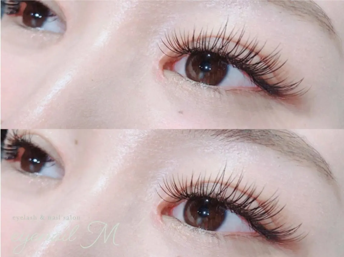 マツエク・マツパ eyenail m🌿期間限定のマツエク・マツパデザイン