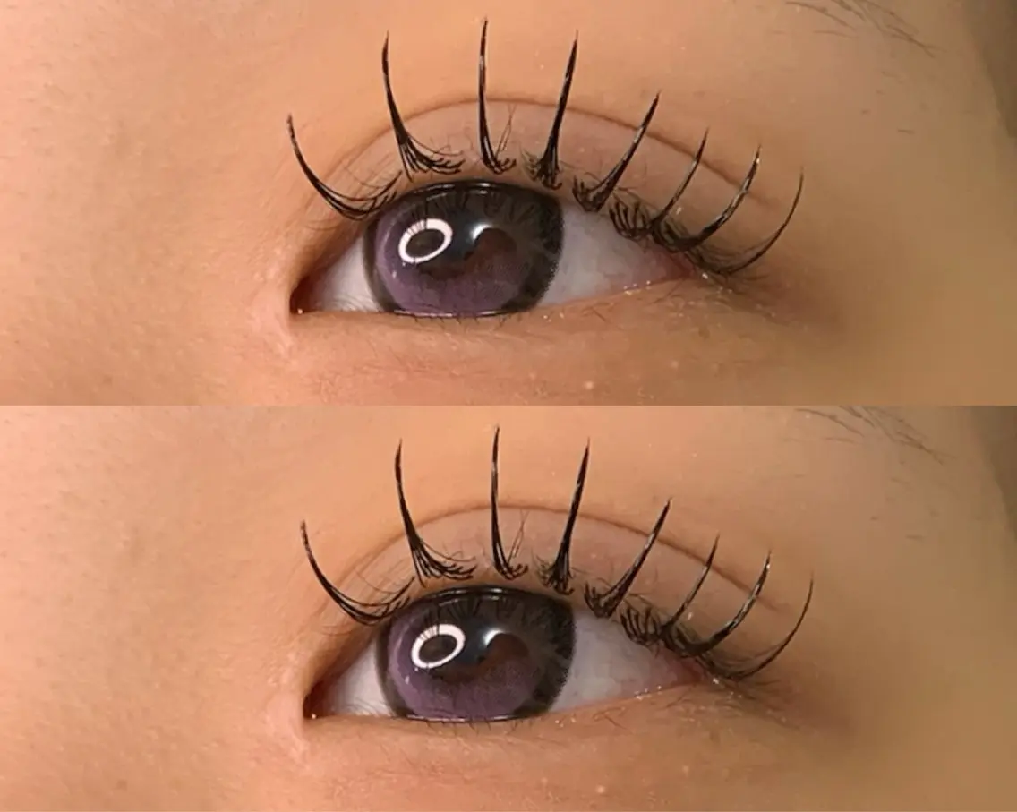 マツエク・マツパ フラットラッシュ Eyelash Salon IROのマツエク・マツパデザイン