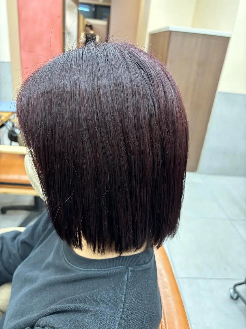 カラー 白井 花穂のヘアスタイル