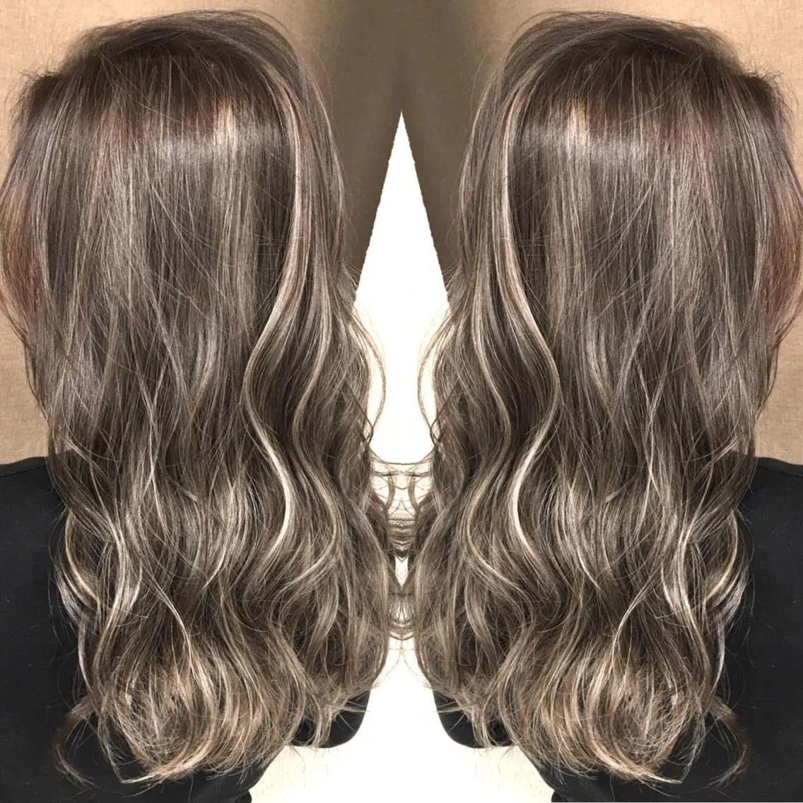 ロング カラー ネイル マツエク・マツパ ヘアカラー トリートメント 井上 一平のヘアスタイル