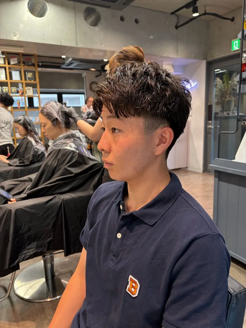 メンズ カット パーマ メンズカット パーマ飯野友喜のヘアスタイル