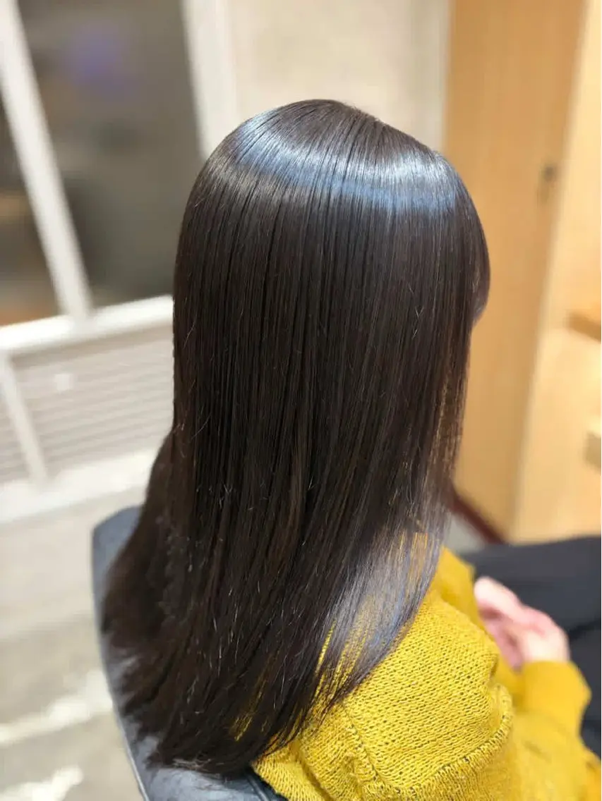 ロング カラー グレージュ オリーブグレージュ オリーブグレー カット ヘアカラー レイヤー×透明感 仙台\RIKUのヘアスタイル