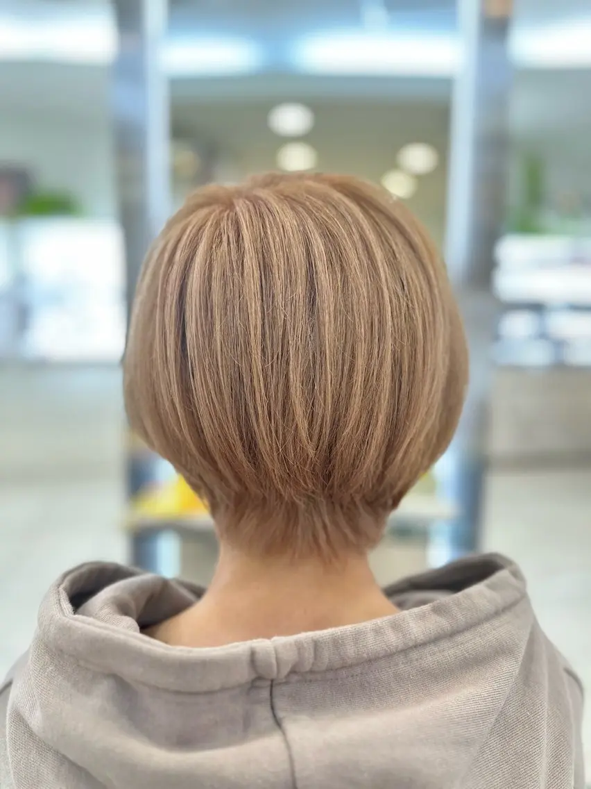 ショート ✨GLOW  by face 櫻井✨️のヘアスタイル