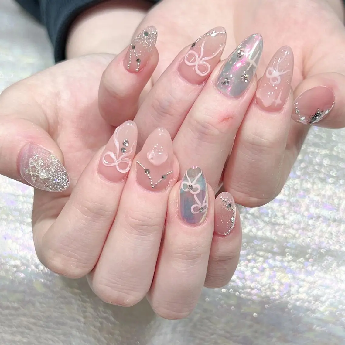 ネイル ハンドネイル Queen‘s なんのネイルデザイン