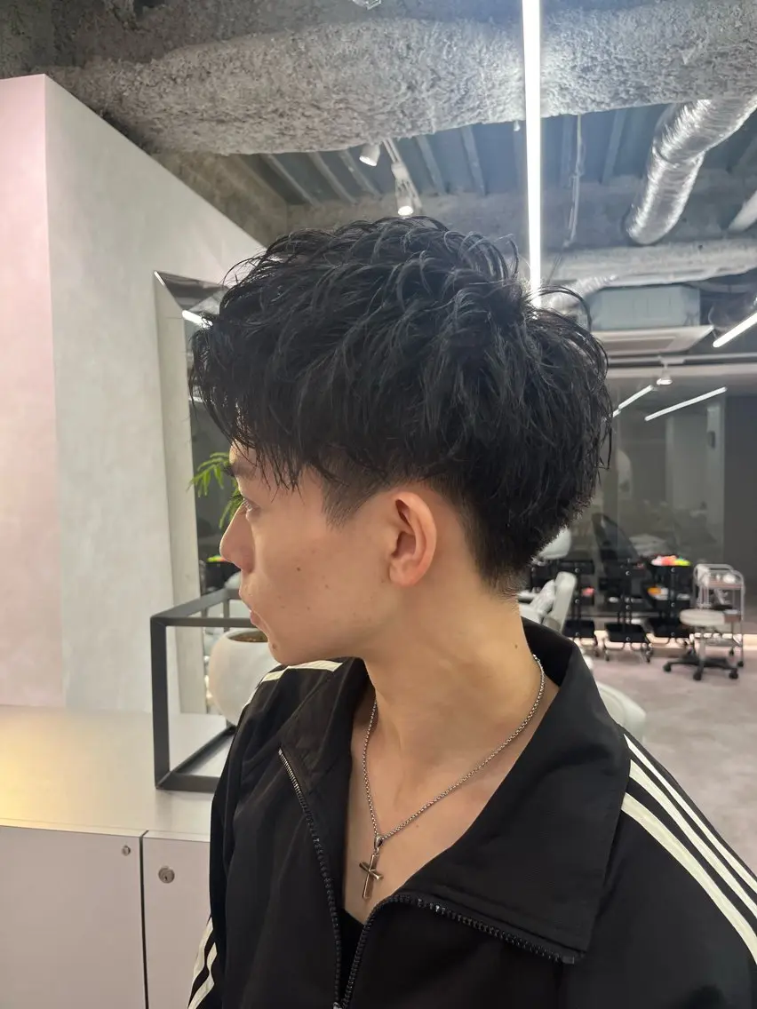 メンズ メンズパーマ カット パーマ メンズ特化美容師 水野友貴のヘアスタイル