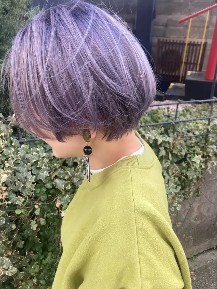 ショート ショートヘア カット ヘアカラー パーマ 縮毛矯正 大谷 哲基のヘアスタイル