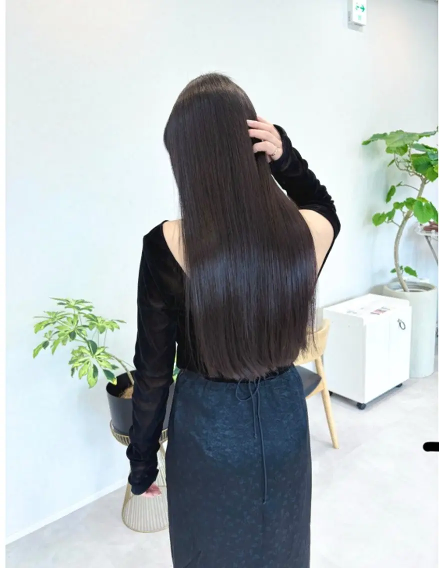 《髪質改善トリートメント➕スパ15分➕浸透スチーム➕毛先カット🧖🏻‍♀️🫧》当日予約🆗💕の写真
