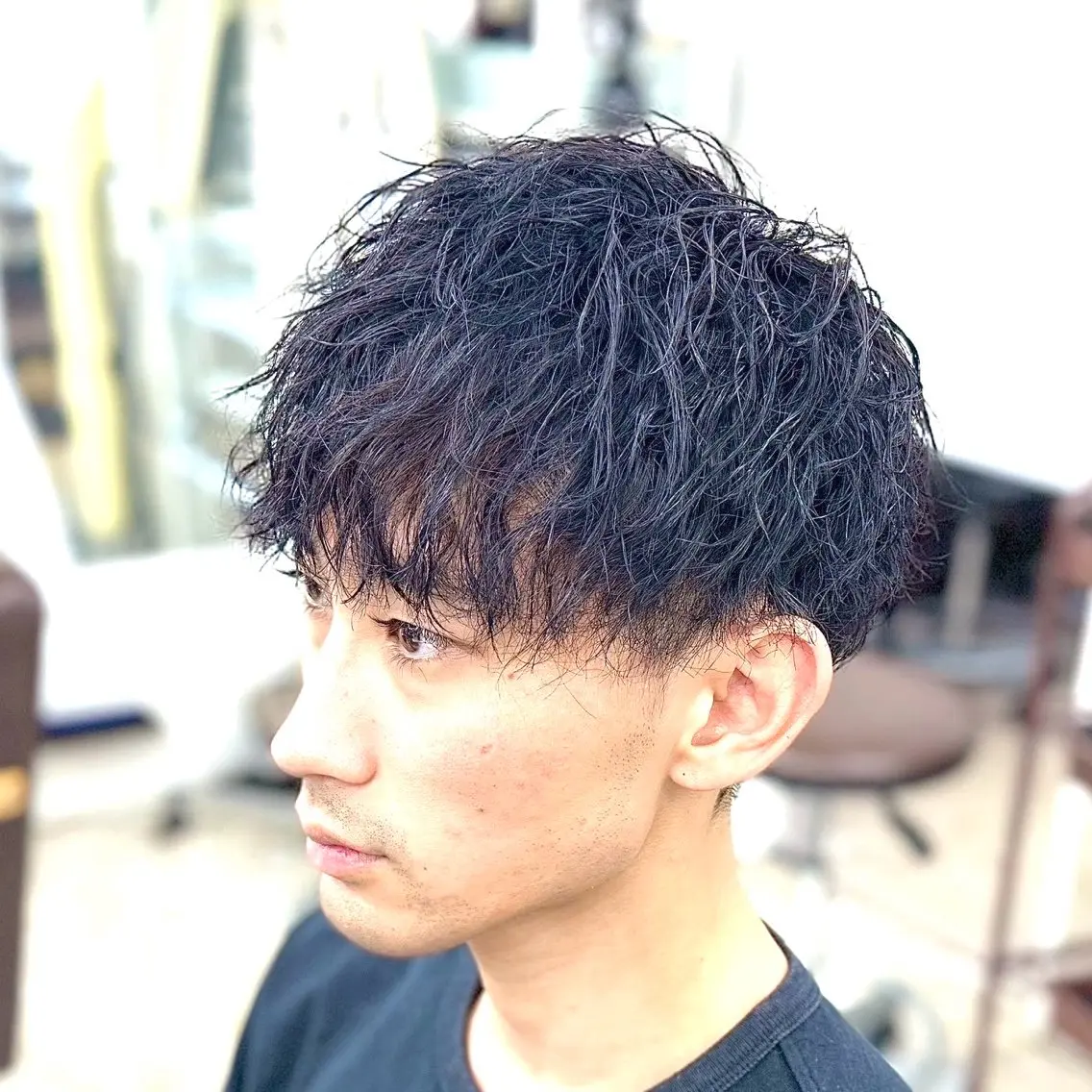 パーマ メンズ 🎩刈り上げ特化🎩 渡邉太耀のヘアスタイル