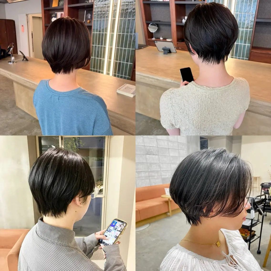レディースカット(ショートのみ)+1stepトリートメントの写真