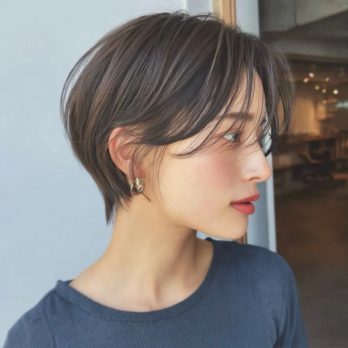 ショート ショートヘア カット ヘアカラー トリートメント ショート/脱白髪染め /鎌倉/コウスケのヘアスタイル