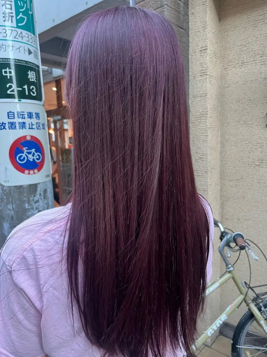 ロング 疋田(ひきた)真由 🐶東京/都立大学のヘアスタイル