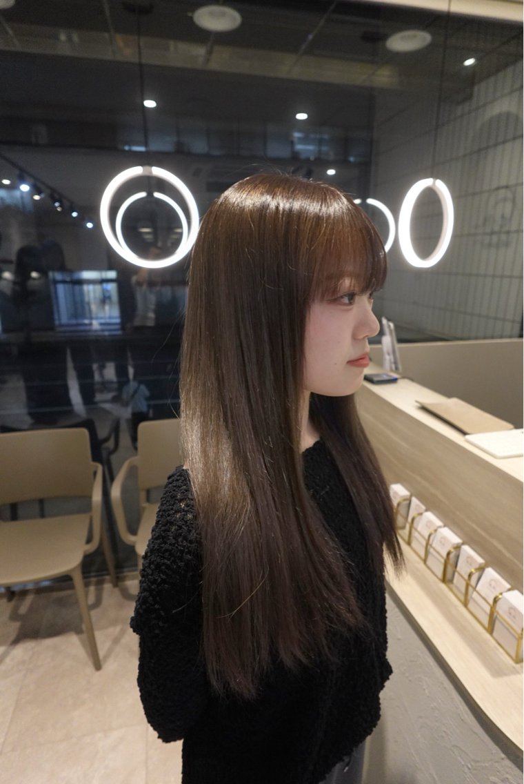 カラー ベージュカラー ブリーチ miyu ♡のヘアスタイル