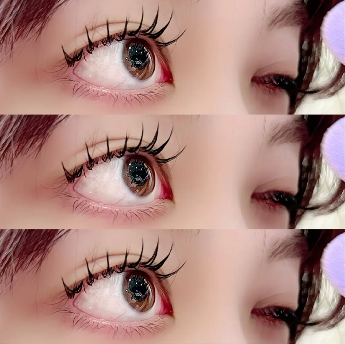 マツエク・マツパ Cカール キュート m 👀のマツエク・マツパデザイン