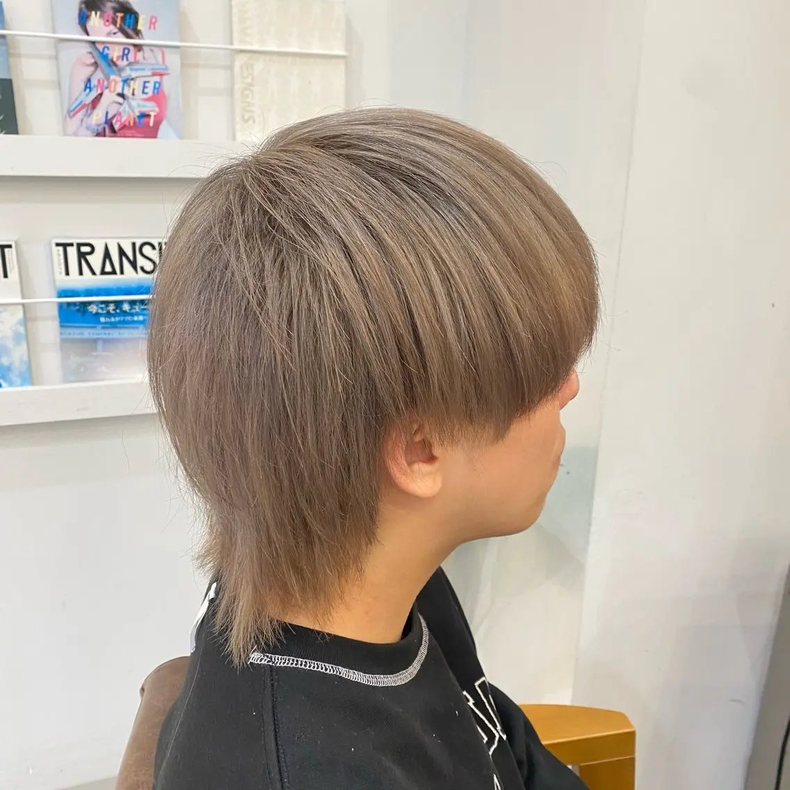 ミディアム ヘアアレンジ メンズ 🍒透明感カラー/ emiri🍒のヘアスタイル