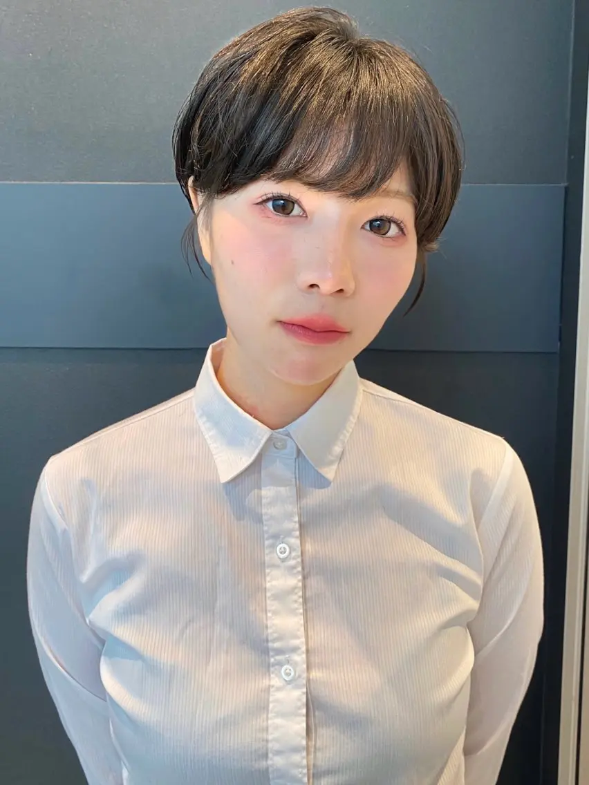 ショート カラー パーマ カット パーマ mai / linoah˚✧のヘアスタイル