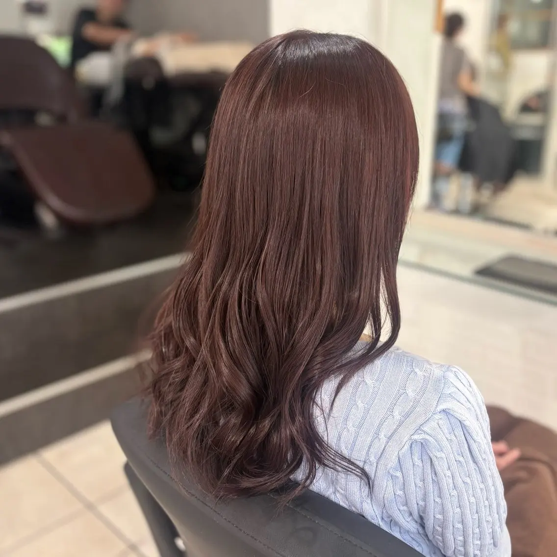 セミロング カラー カット ヘアカラー トリートメント MASUMI /二子玉川美容室のヘアスタイル