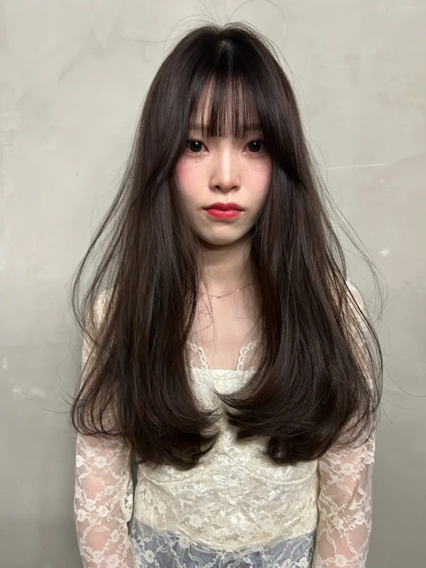 ロング カラー 透明感カラー yuumi／透明感 カラー♩のヘアスタイル