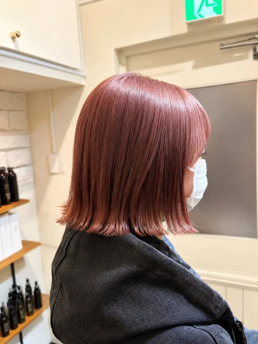 ショート ボブ レイヤーカット/ ダブルカラー🎀らむのヘアスタイル