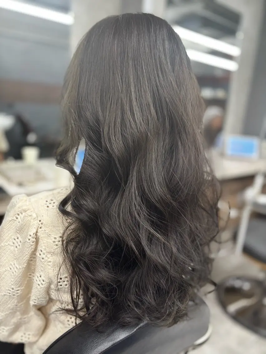 ロング ヘアカラー トリートメント 似合わせ💖トレンド ✨TAKAMI😊のヘアスタイル