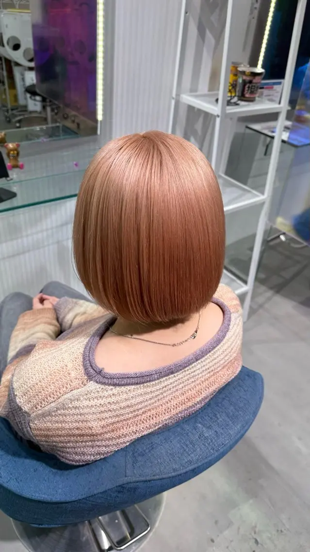 ミディアム ヘアカラー Boxmico. / カカズ コトネのヘアスタイル