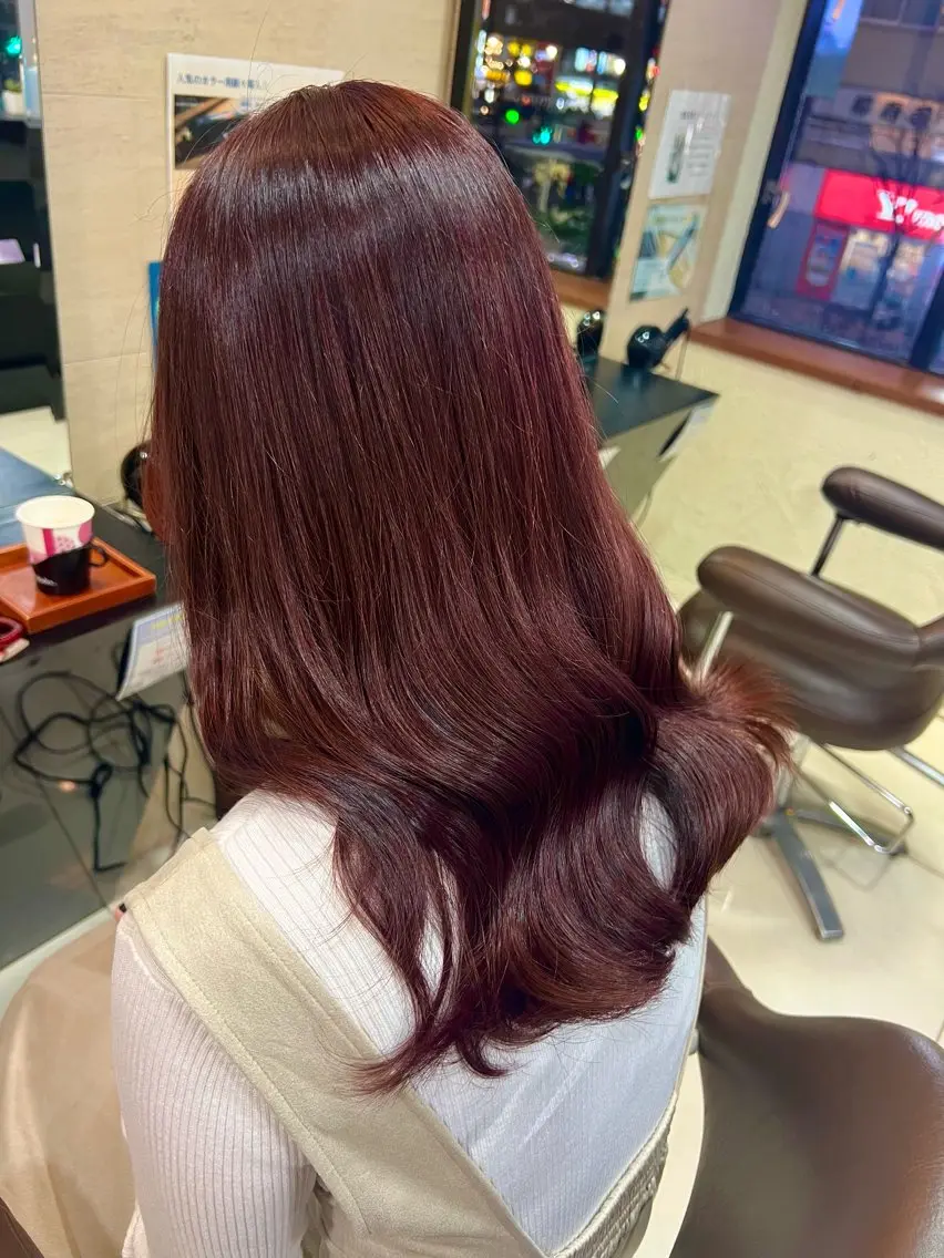 カラー カット ヘアカラー トリートメント 透明感カラー🦋 Yuu🦋のヘアスタイル