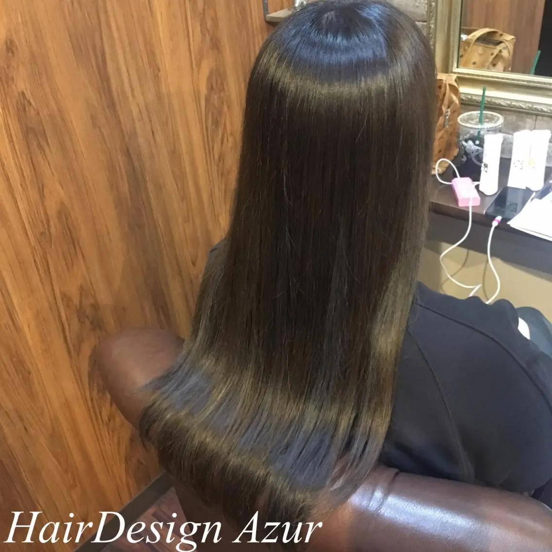 ロング カラー HairDesign Azurのヘアスタイル