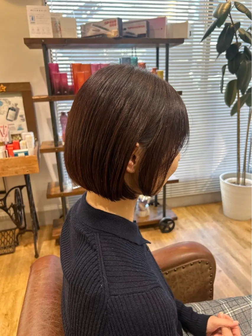 【ショート、ボブ限定‼️】似合わせカットカラー✨️の写真