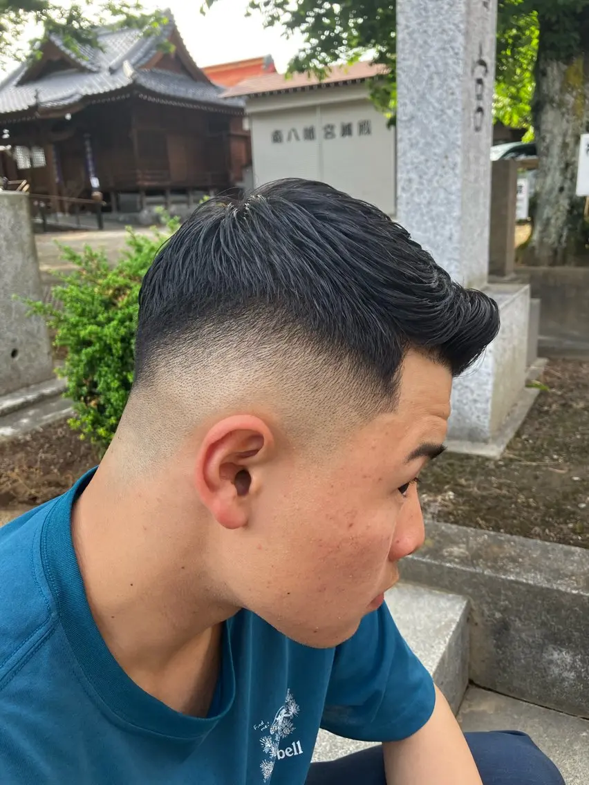 メンズ メンズ特化/フェード /パーマ/森吉のヘアスタイル