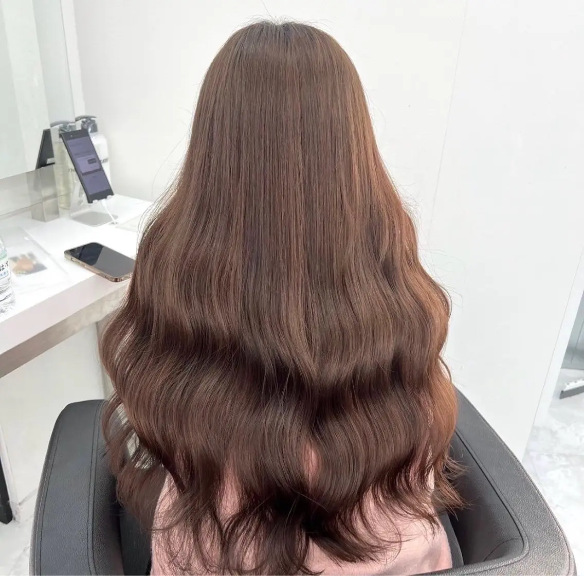 ロング カラー ヘアアレンジ 🦋艶出しワンカラー 🦋MASAKIのヘアスタイル