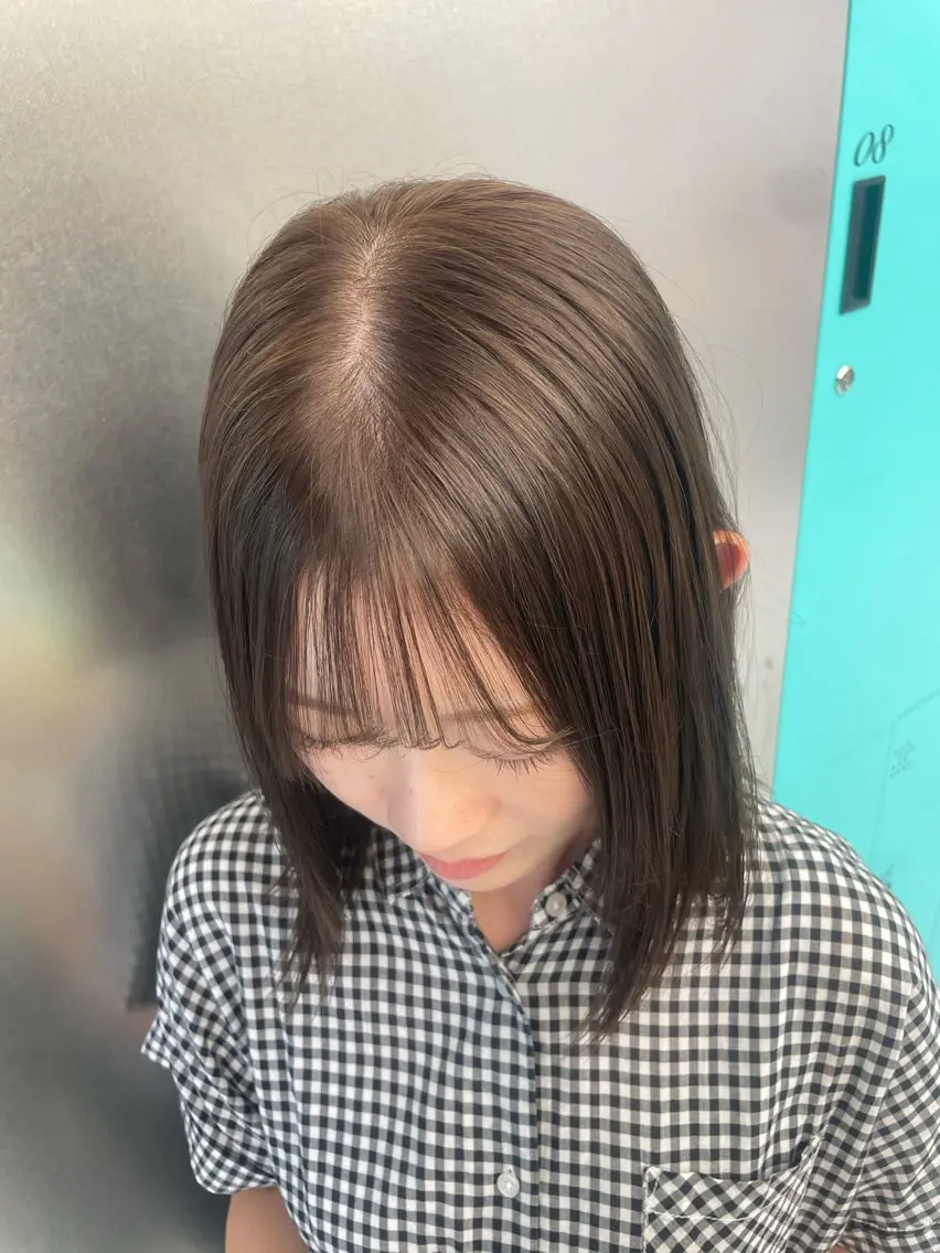 ミディアム ヘアカラー 透明感カラー👗 / コハルのヘアスタイル