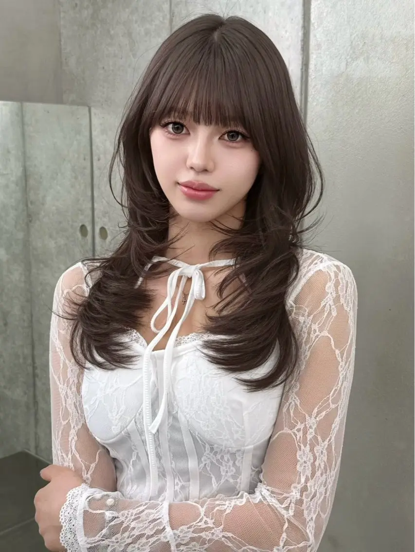 ロング 浦和/ジュエリ 美髪矯正×カット💎のヘアスタイル