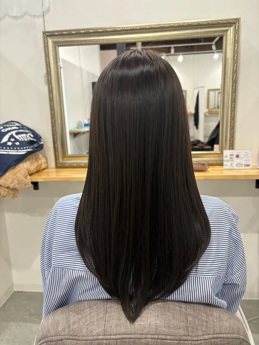 カラー 山本 晴香のヘアスタイル
