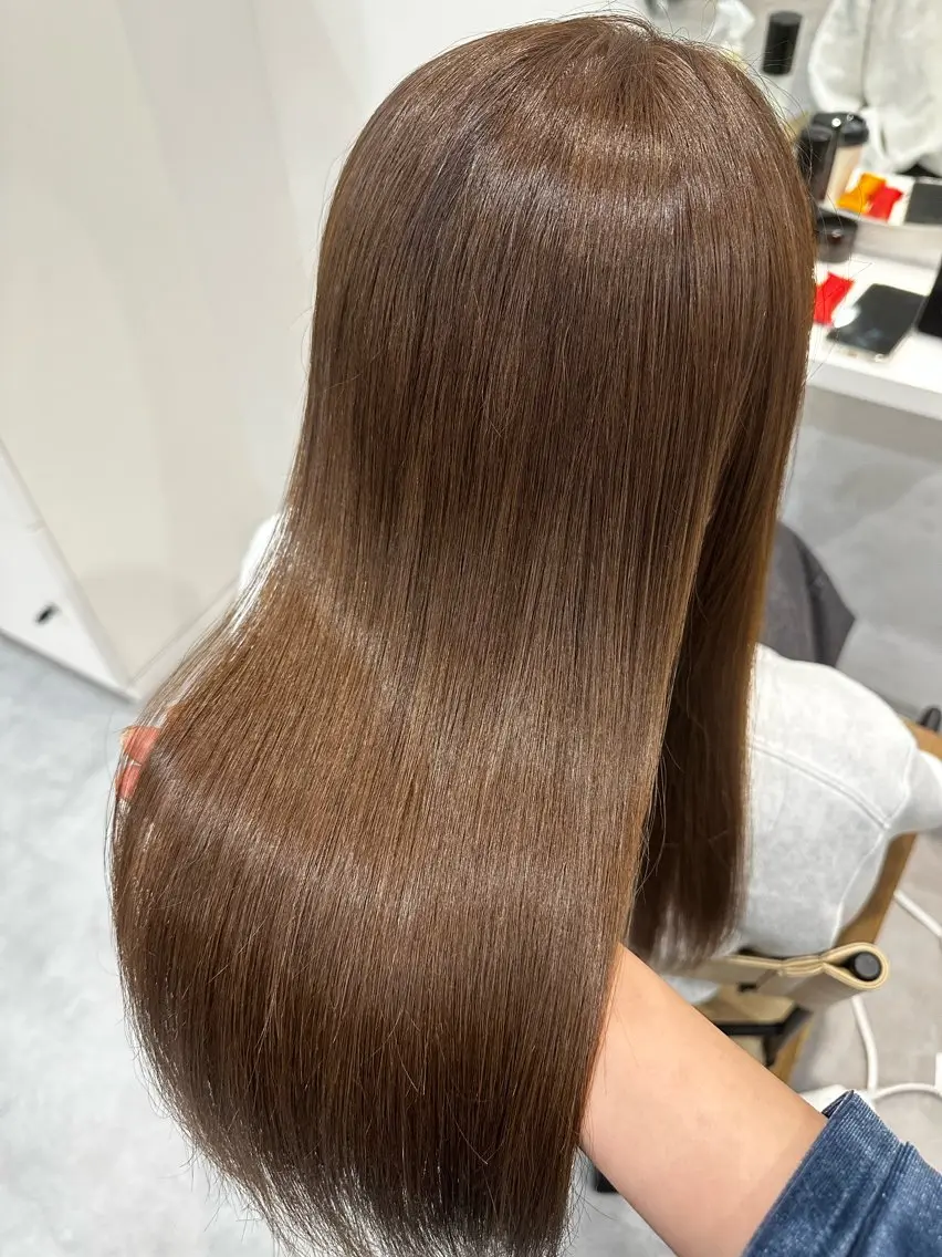 【髪質に合ったシャンプーブロー+カウンセリング15分🫧】の写真
