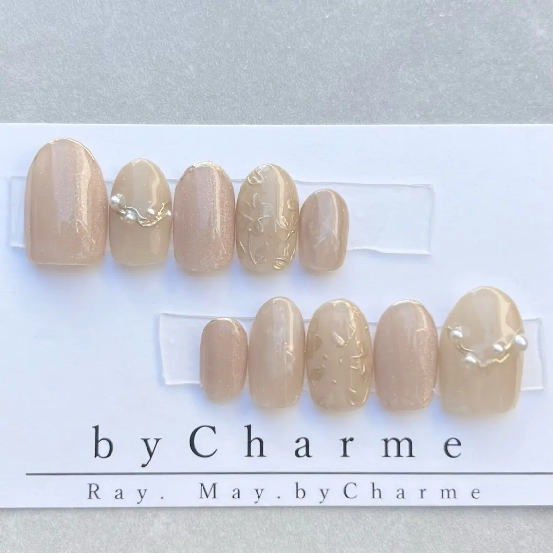 ネイル ネイルチップ Ray. ちゅるん系ニュアンスのエステ・リラクイメージ