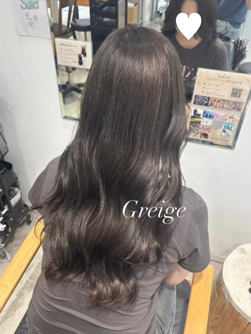 ロング カラー カット ヘアカラー Hana 🩰のヘアスタイル